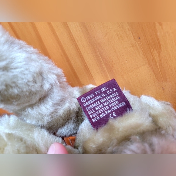 Set of 3 Vintage TY Attic Treasures Posable Plush - C. 1993 w/ Tags - Picture 6 of 15